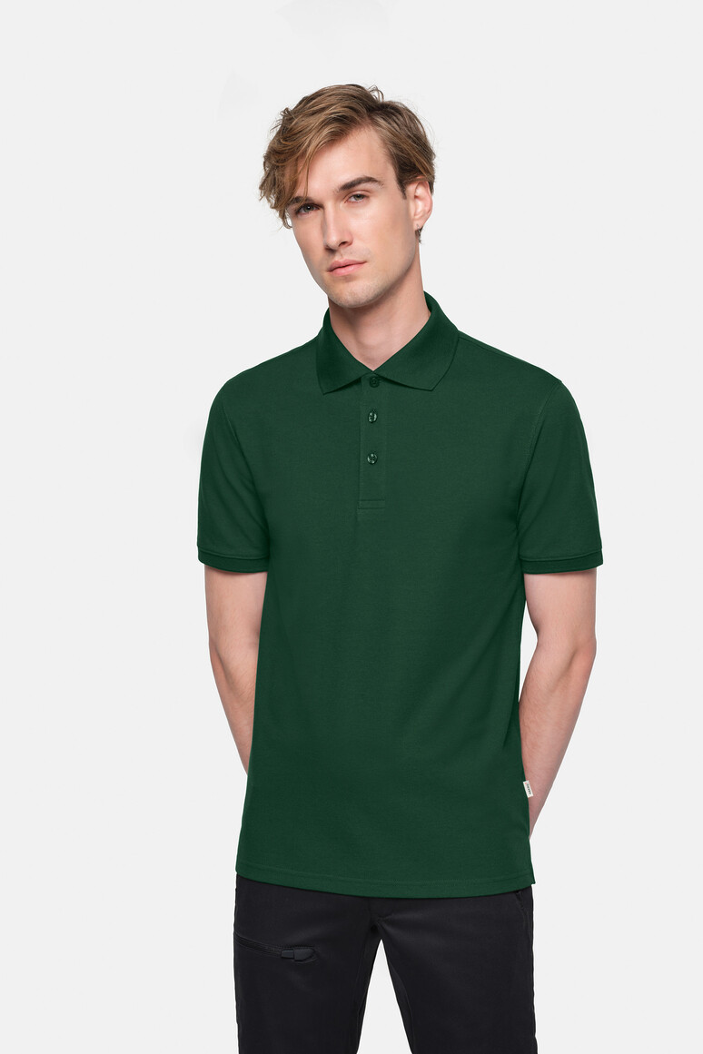 HAKRO 569 Poloshirt MIKRALINAR® ECO GRS in Tanne, Größe 6XL