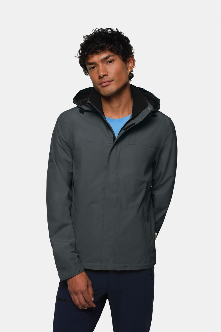 HAKRO 862 Regenjacke Connecticut in Anthrazit, Größe 3XL