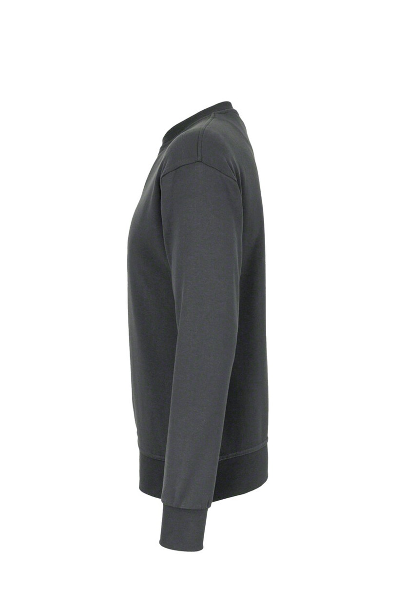 HAKRO 475 Sweatshirt MIKRALINAR® in Anthrazit, Größe 6XL