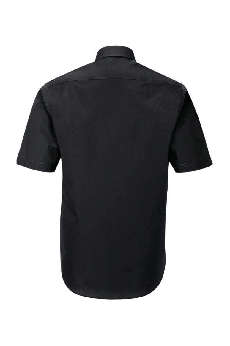 HAKRO 122 1/2-Arm Hemd MIKRALINAR® Comfort in Schwarz, Größe 6XL