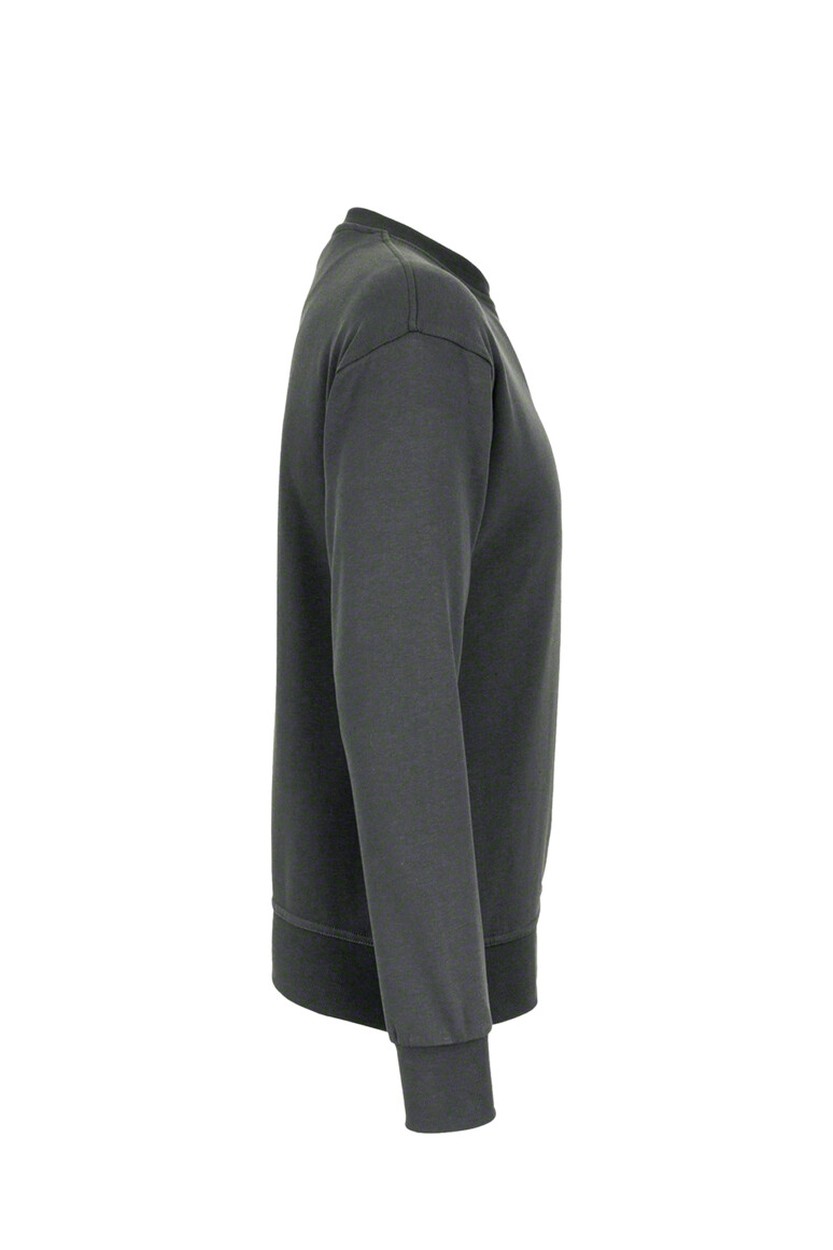 HAKRO 475 Sweatshirt MIKRALINAR® in Anthrazit, Größe 6XL
