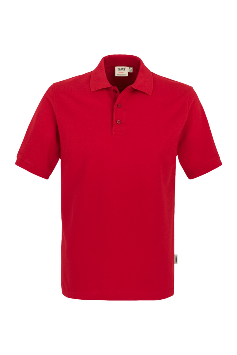HAKRO 569 Poloshirt MIKRALINAR® ECO GRS in Rot, Größe 6XL