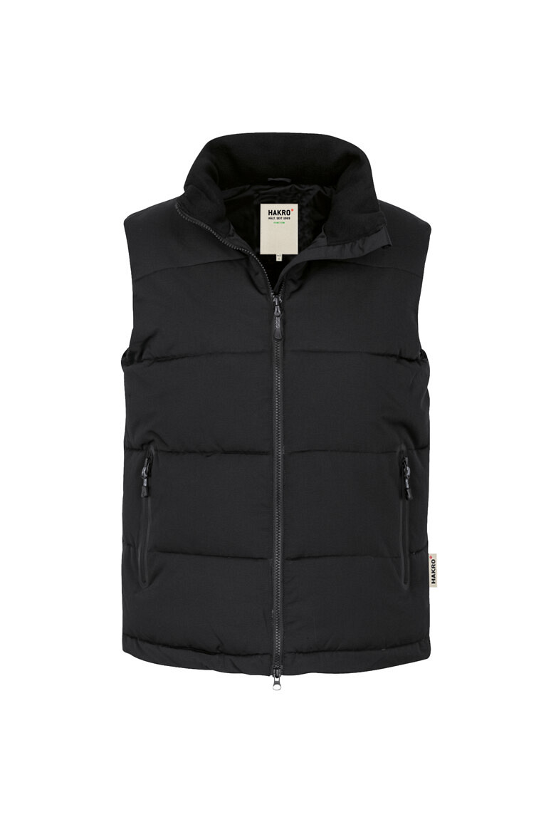 HAKRO 842 Bodywarmer in schwarz, Größe 6XL