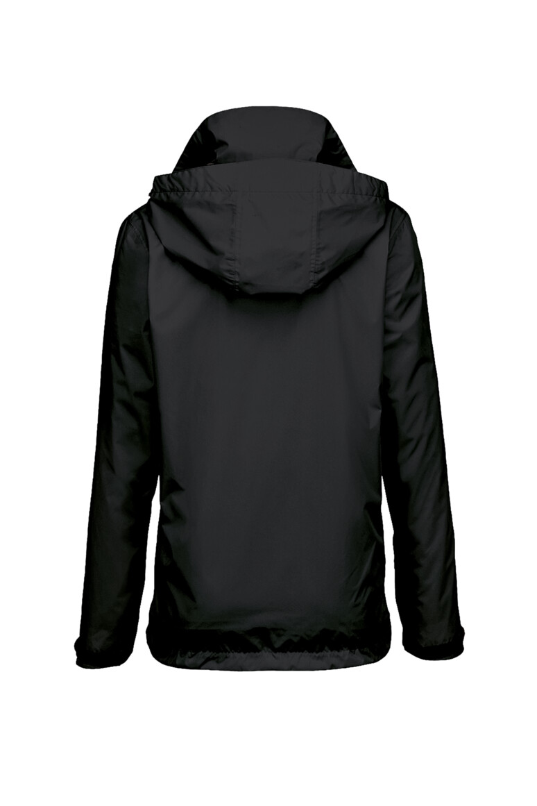 HAKRO 262 Damen Regenjacke Colorado in Schwarz, Größe 3XL