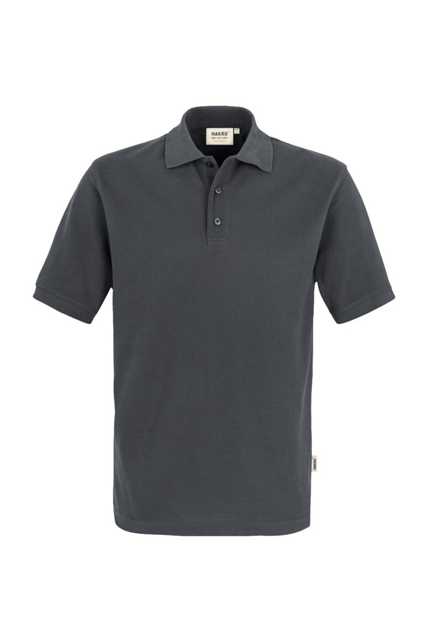 HAKRO 816 Poloshirt MIKRALINAR® in Anthrazit, Größe 6XL