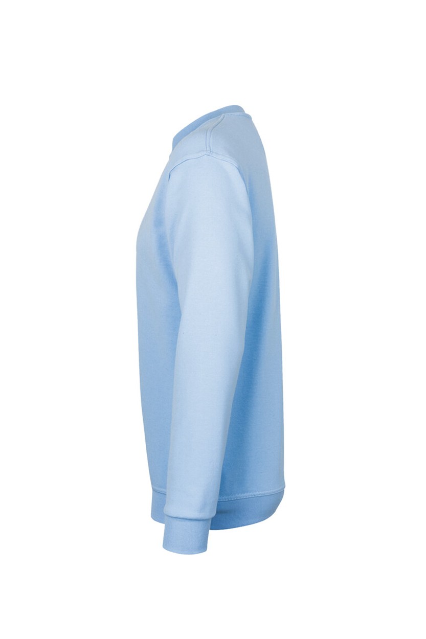 HAKRO 475 Sweatshirt MIKRALINAR® in Eisblau, Größe 6XL