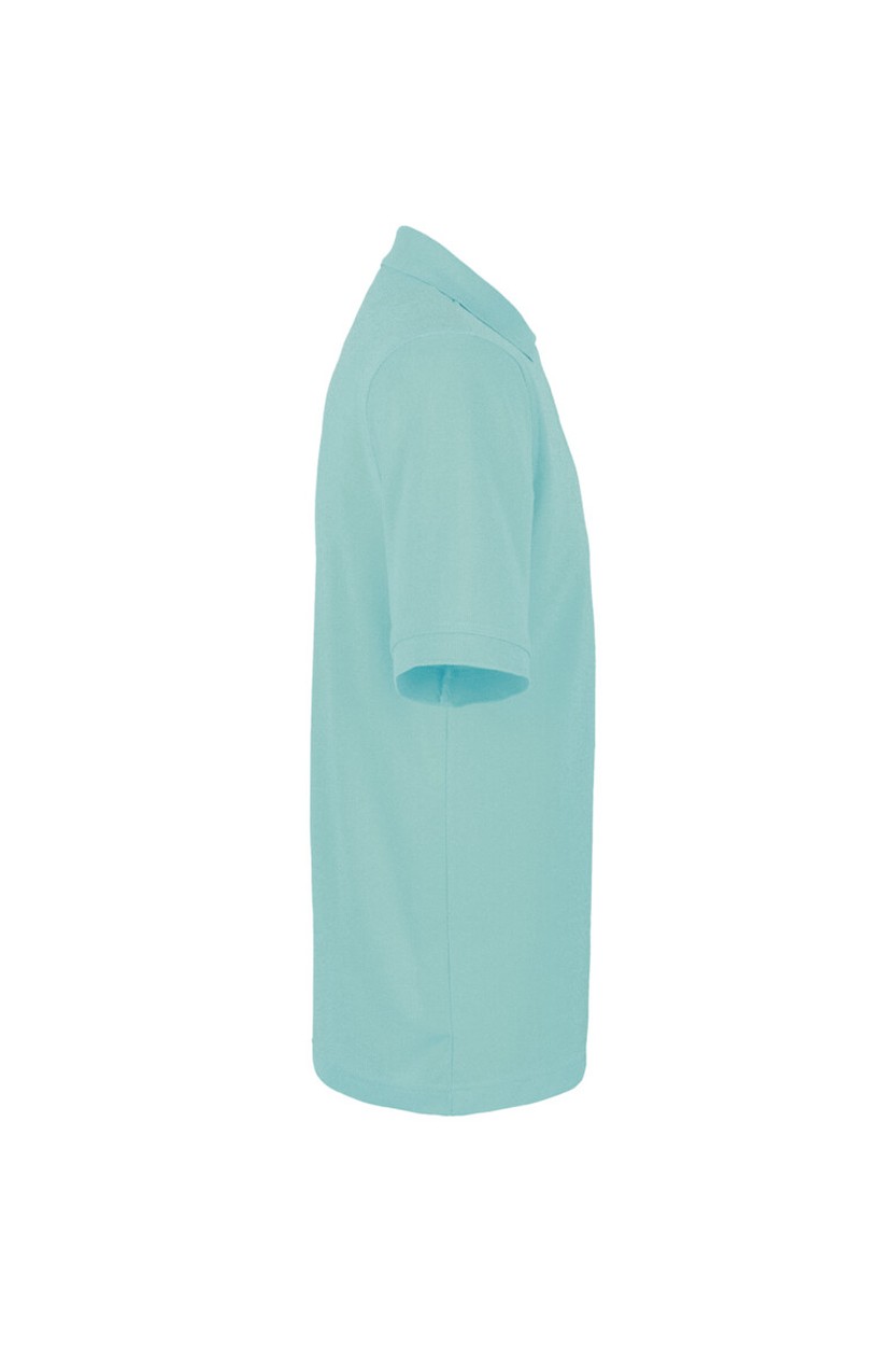HAKRO 816 Poloshirt MIKRALINAR® in Eisgrün, Größe 6XL