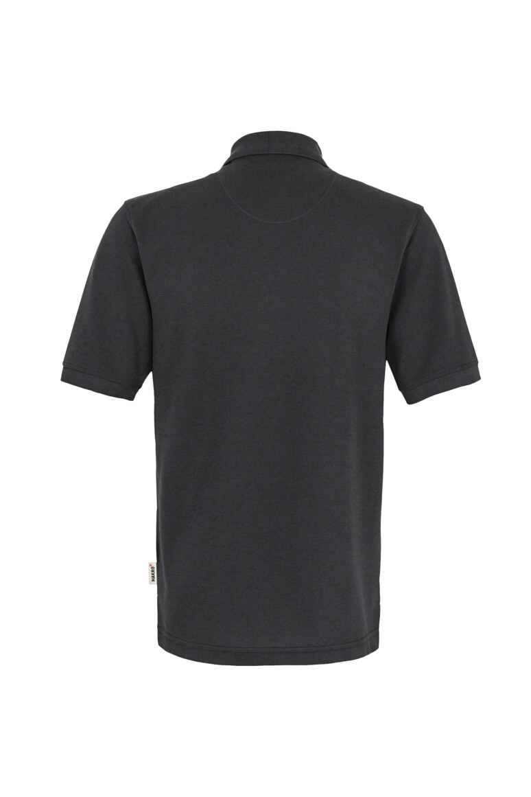 HAKRO 569 Poloshirt MIKRALINAR® ECO GRS in Karbongrau, Größe 6XL