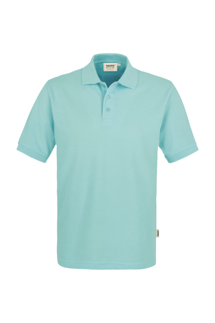 HAKRO 816 Poloshirt MIKRALINAR® in Eisgrün, Größe 6XL