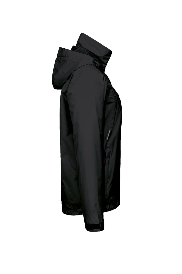 HAKRO 262 Damen Regenjacke Colorado in Schwarz, Größe 3XL