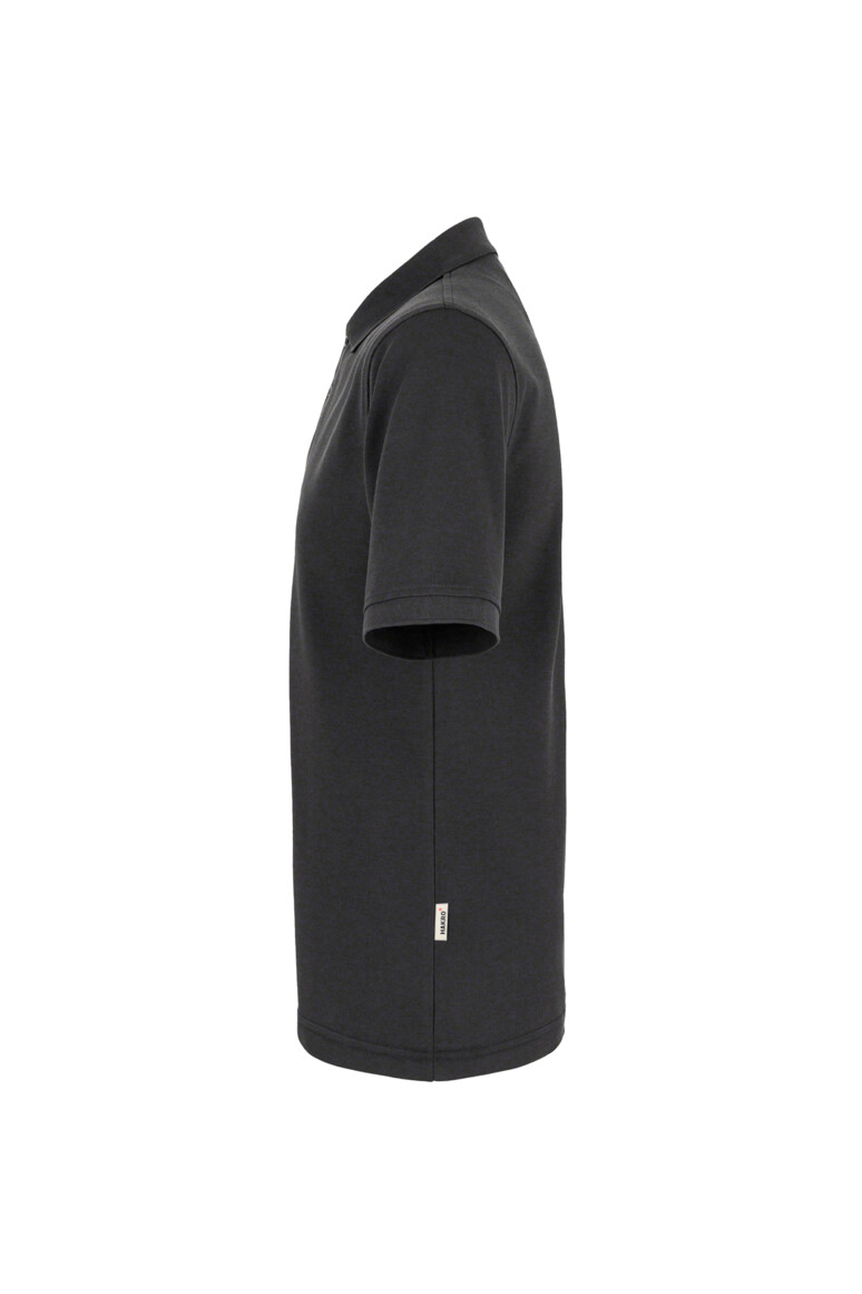 HAKRO 569 Poloshirt MIKRALINAR® ECO GRS in Karbongrau, Größe 6XL