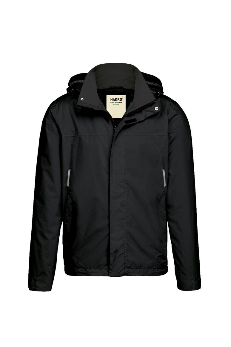 HAKRO 862 Regenjacke Connecticut in Schwarz, Größe 3XL